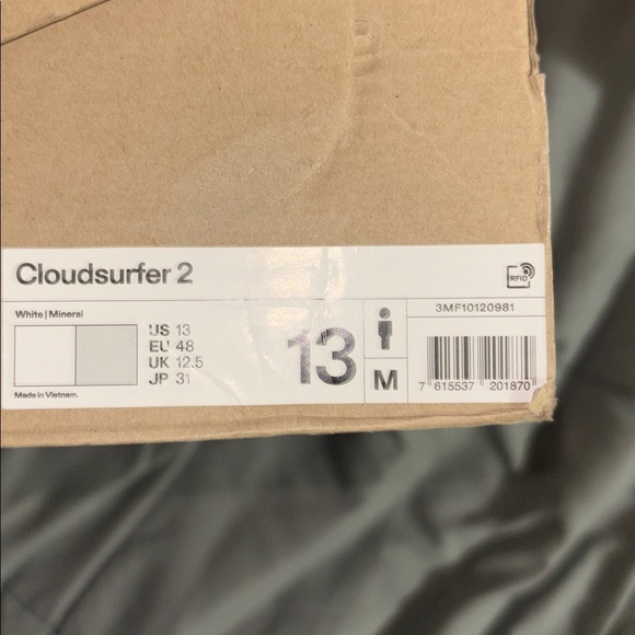 On Running mens Sneakers in Gray, Pink, and Green - Picture 6 of 9